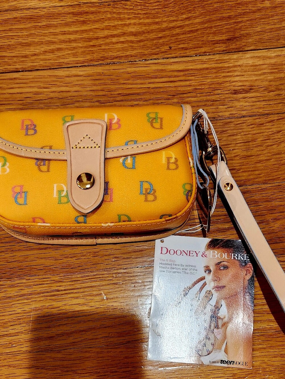 NWT - Dooney & Bourke Flap Wristlet